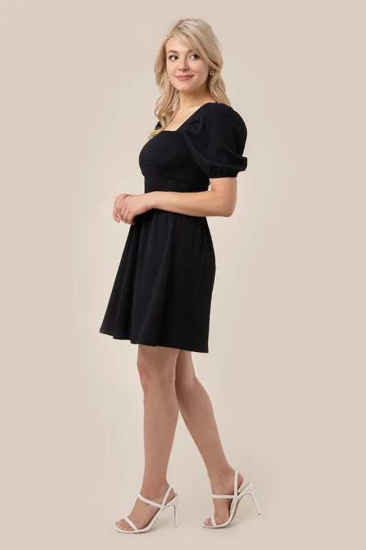 Puff Sleeve Dress