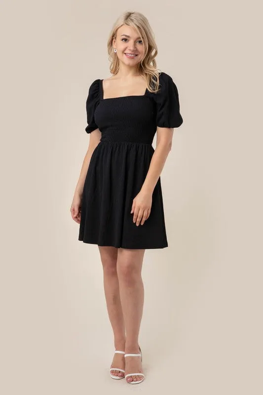 Puff Sleeve Dress