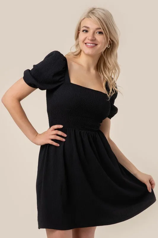 Puff Sleeve Dress