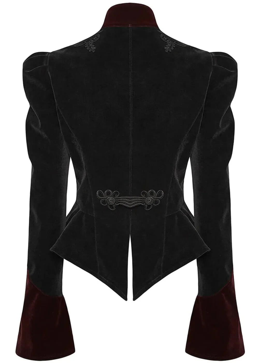 Punk Rave Crimson Peak Jasje Zwart Rood