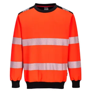 PW3 Hi-Vis Crew Neck Sweatshirt