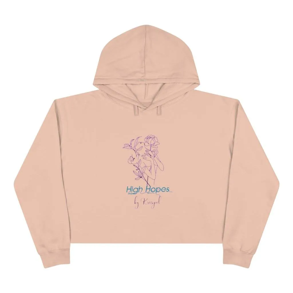 "High Hopes" Crop Hoodie