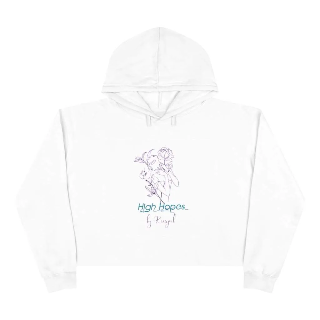 "High Hopes" Crop Hoodie