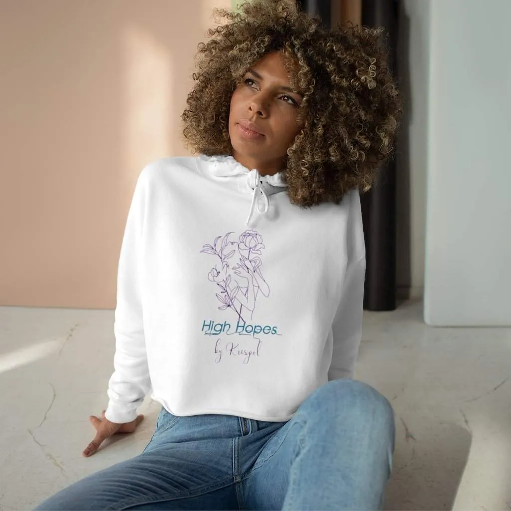 "High Hopes" Crop Hoodie