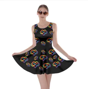 Rainbow Poly Dress