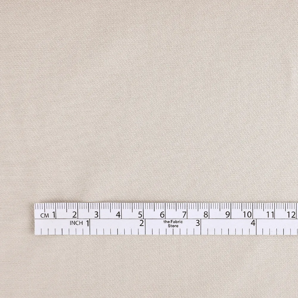 Rayon / Cotton Twill - Mushroom