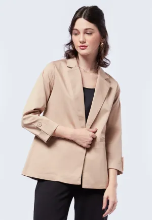 Regular Fit Blazer with Lapel