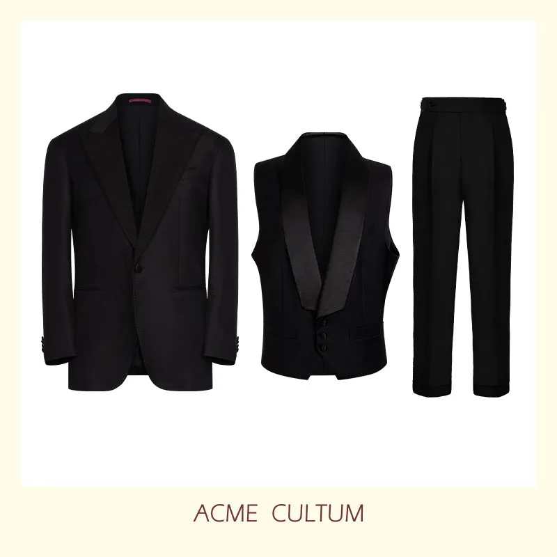 Removable Satin Collar Tuxedo