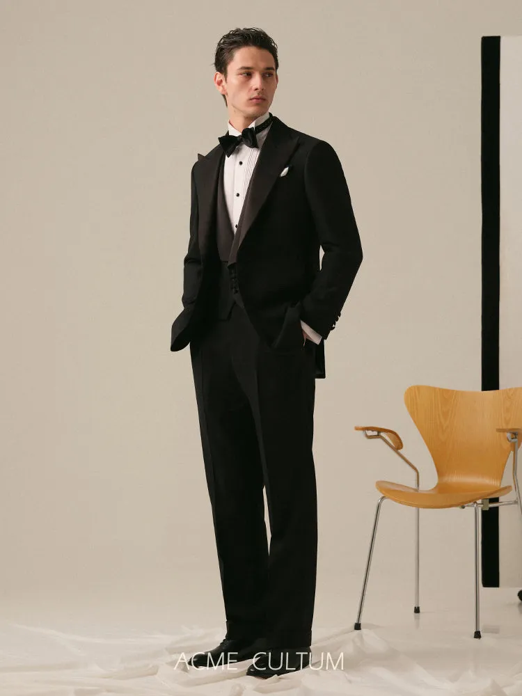 Removable Satin Collar Tuxedo