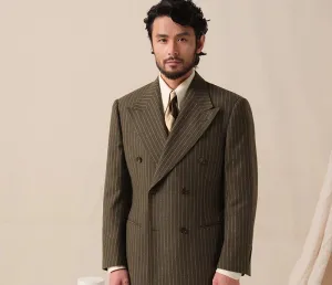Retro 1930s Pinstripe Suit