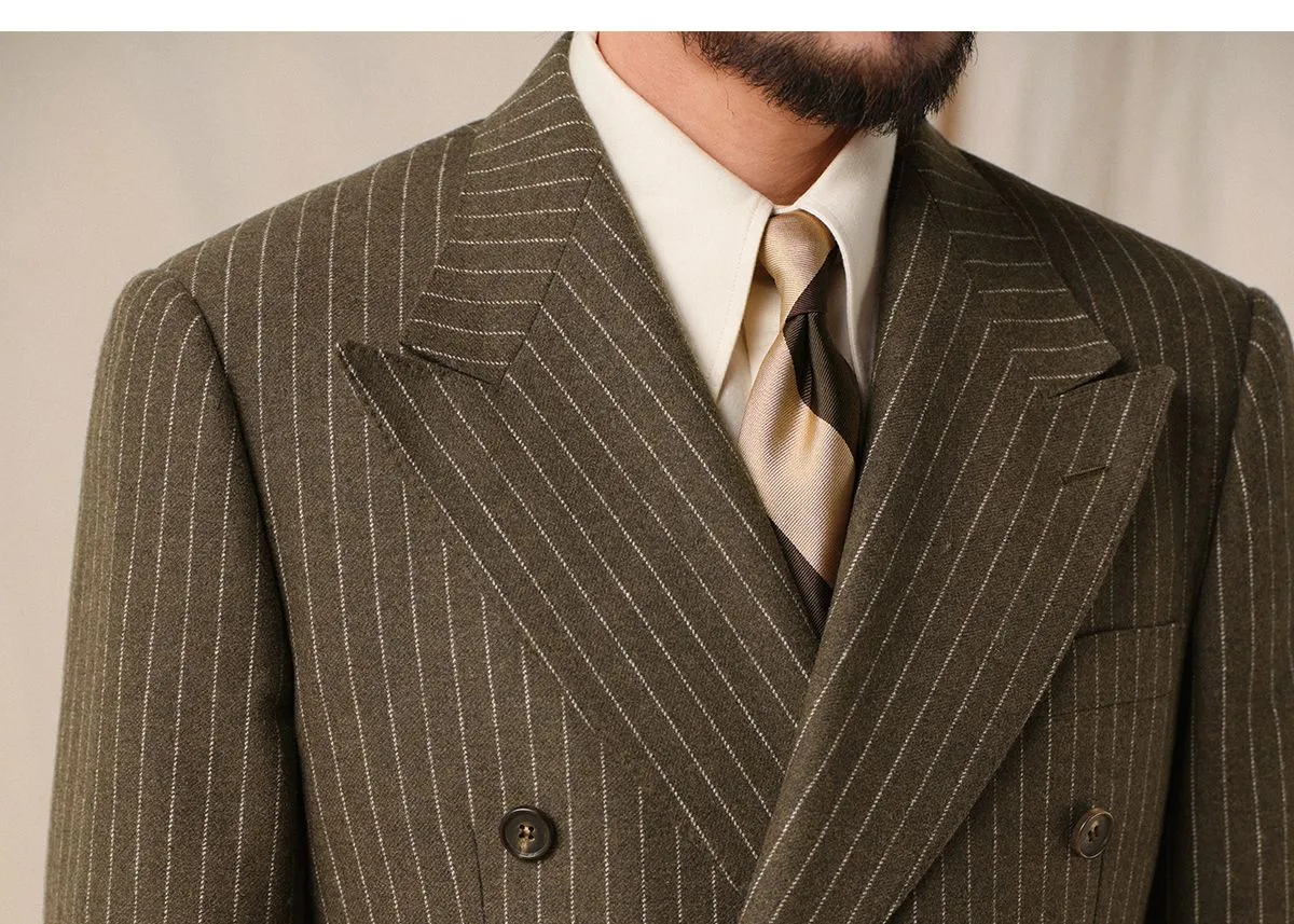 Retro 1930s Pinstripe Suit