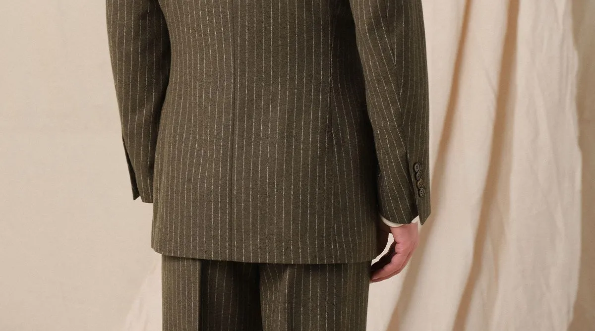 Retro 1930s Pinstripe Suit