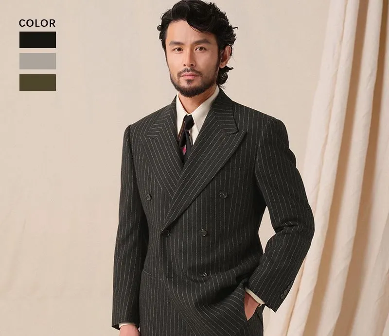 Retro 1930s Pinstripe Suit