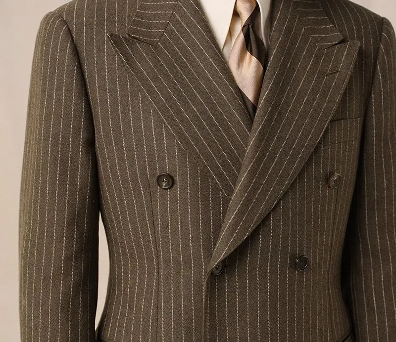 Retro 1930s Pinstripe Suit