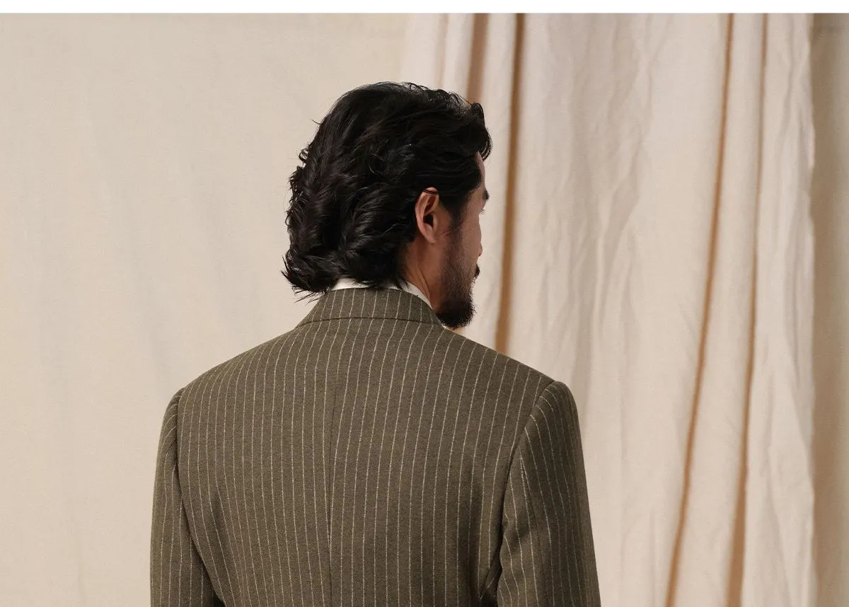 Retro 1930s Pinstripe Suit