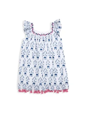 ROBERTA ROLLER RABBIT Girls Cloud Tizi Catia Dress 4 Years $85 NEW