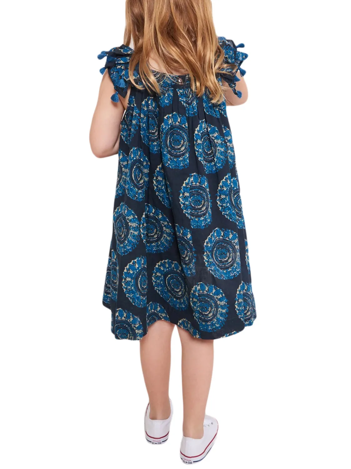 Roberta Roller Rabbit Little Girls Ambrose Vickey Dress 2 Years Indigo