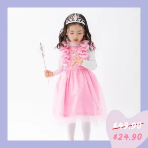 Rose Frill Dress With Accessories Set 2403OZ35