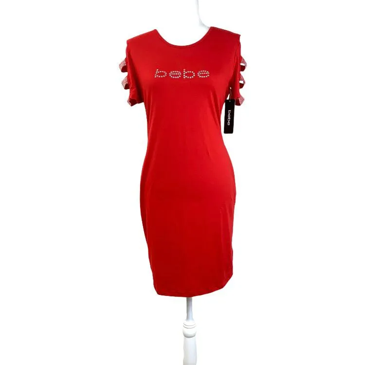 Scoop Neck Stretch Bodycon Women's Mini Dress