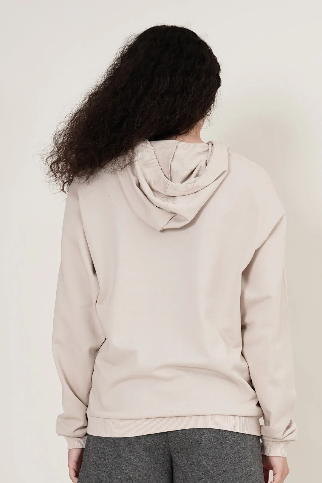 Self Love Club! Long Sleeve Hoodies (Almond)