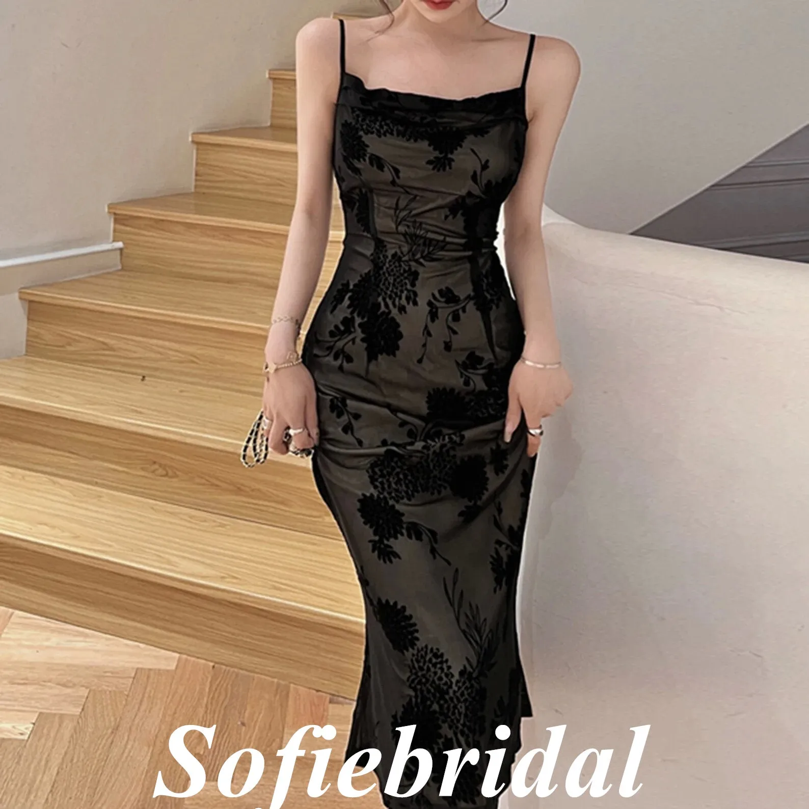 Sexy Spaghetti Straps Sleeveless Short Prom Dresses/Homecoming Dresses With Split,HD0218