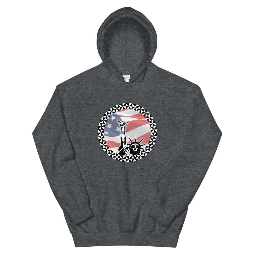 Shaka of Liberty - Stars and Stripes *ADULT HOODIE*