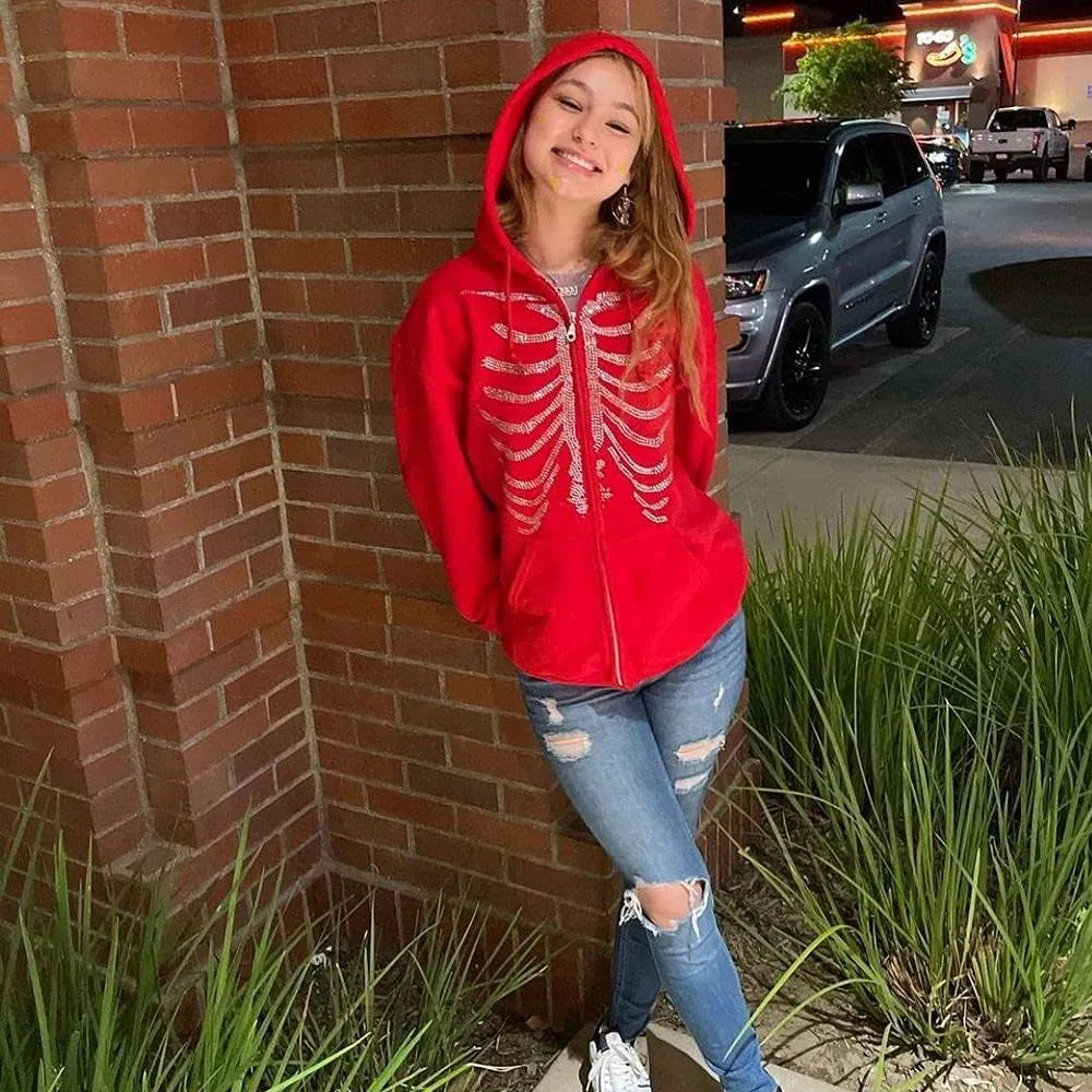 Shop Trendy Rhinestone Hoodies for Ultimate Style