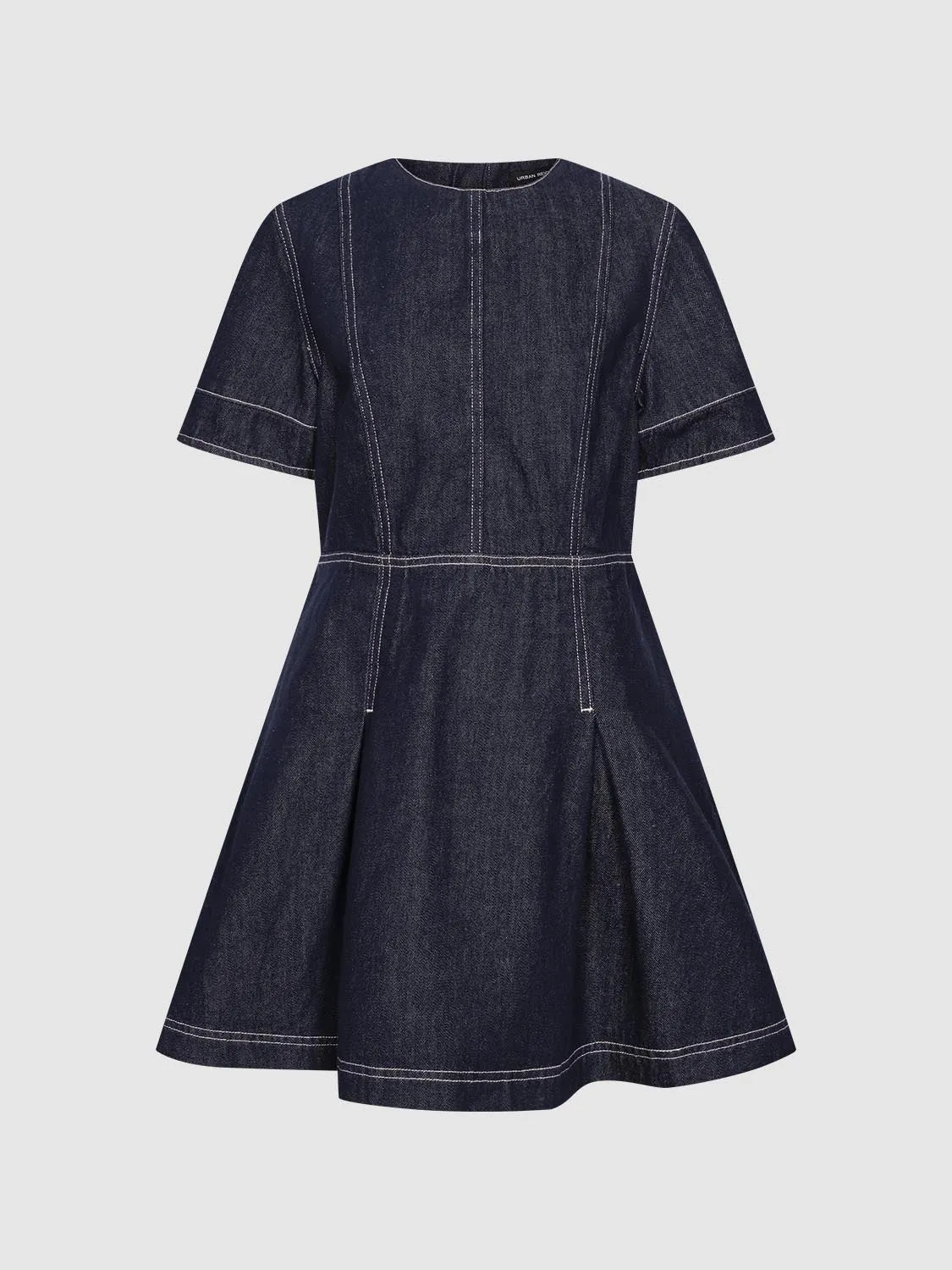 Short Sleeve Denim Dresses