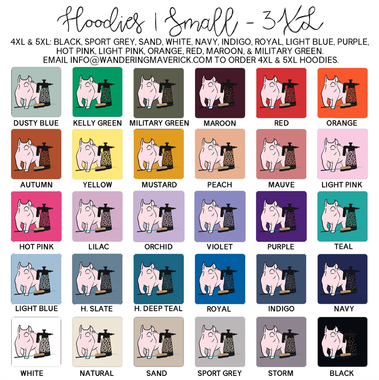 Show Pig Supplies Hoodie (S-3XL) Unisex - Multiple Colors!