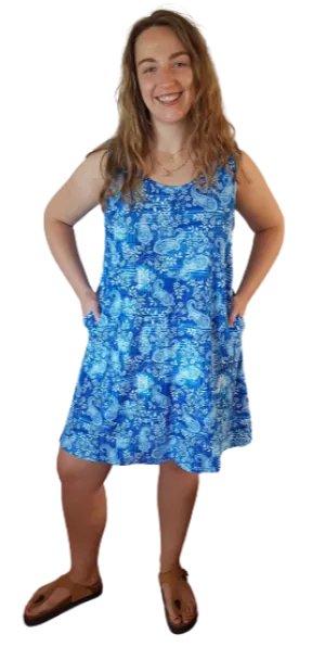 Siesta Dress Vine Paisley