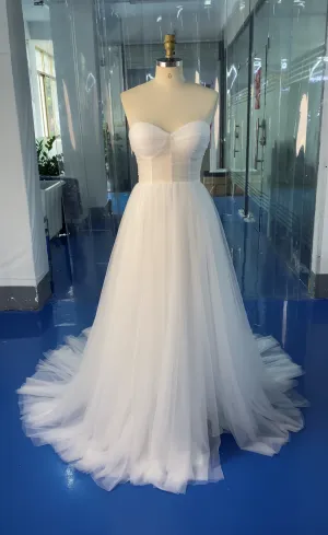 Simple Style Tulle Dress for Photo Shoot Colorful Wedding Dress Bridal Shower Dress YW231037