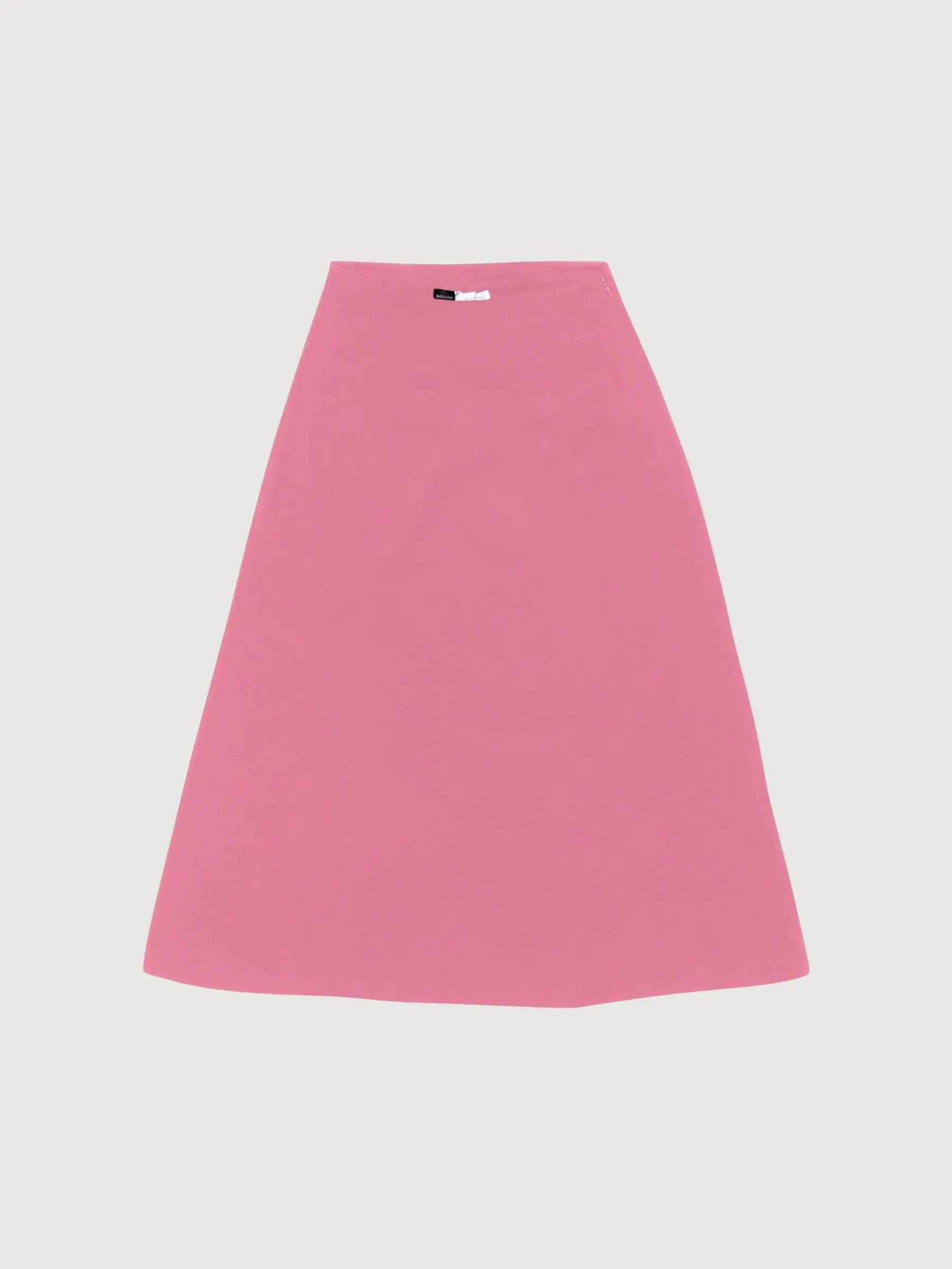 Skirt Midi Pink Woman Viscose | Mazine