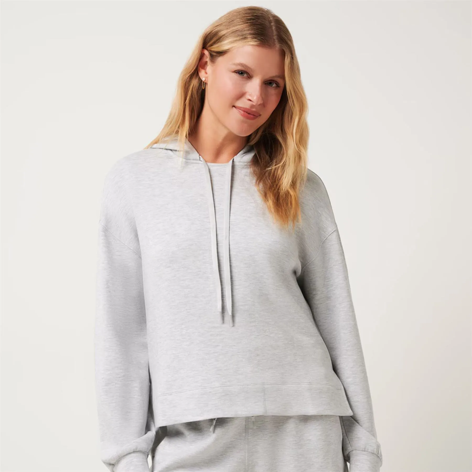 Skyloft Soft Hoodie Heather Light Gray
