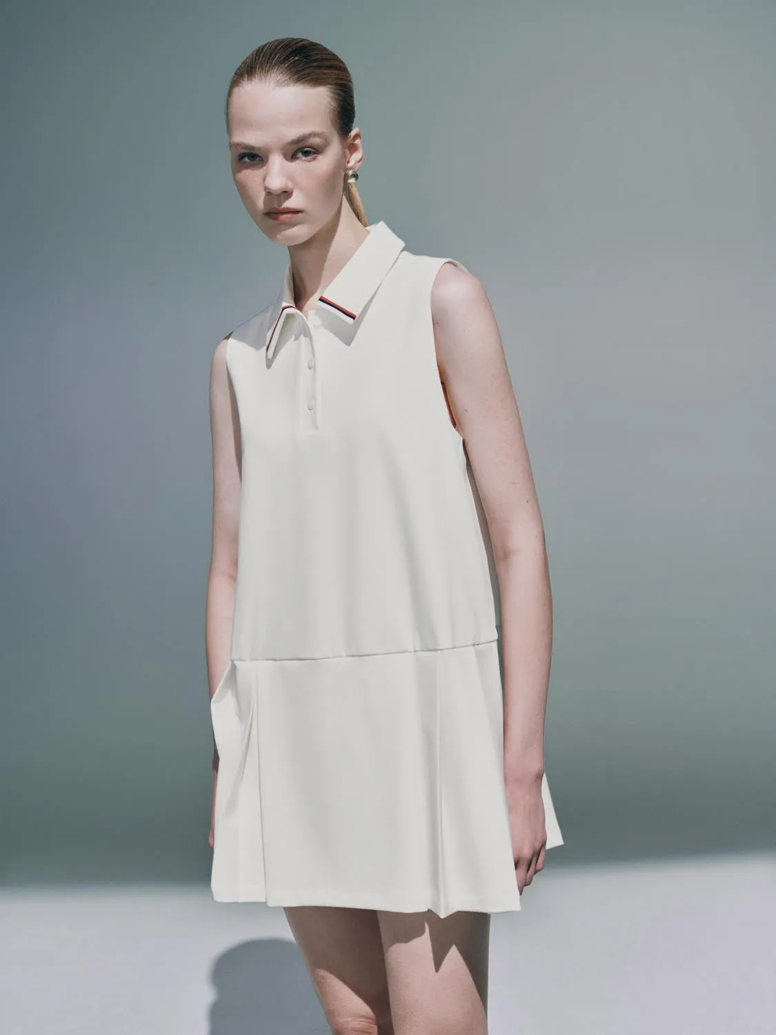 Sleeveless A-Line Dresses