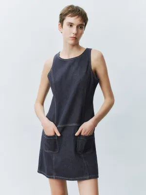 Sleeveless Denim Dresses