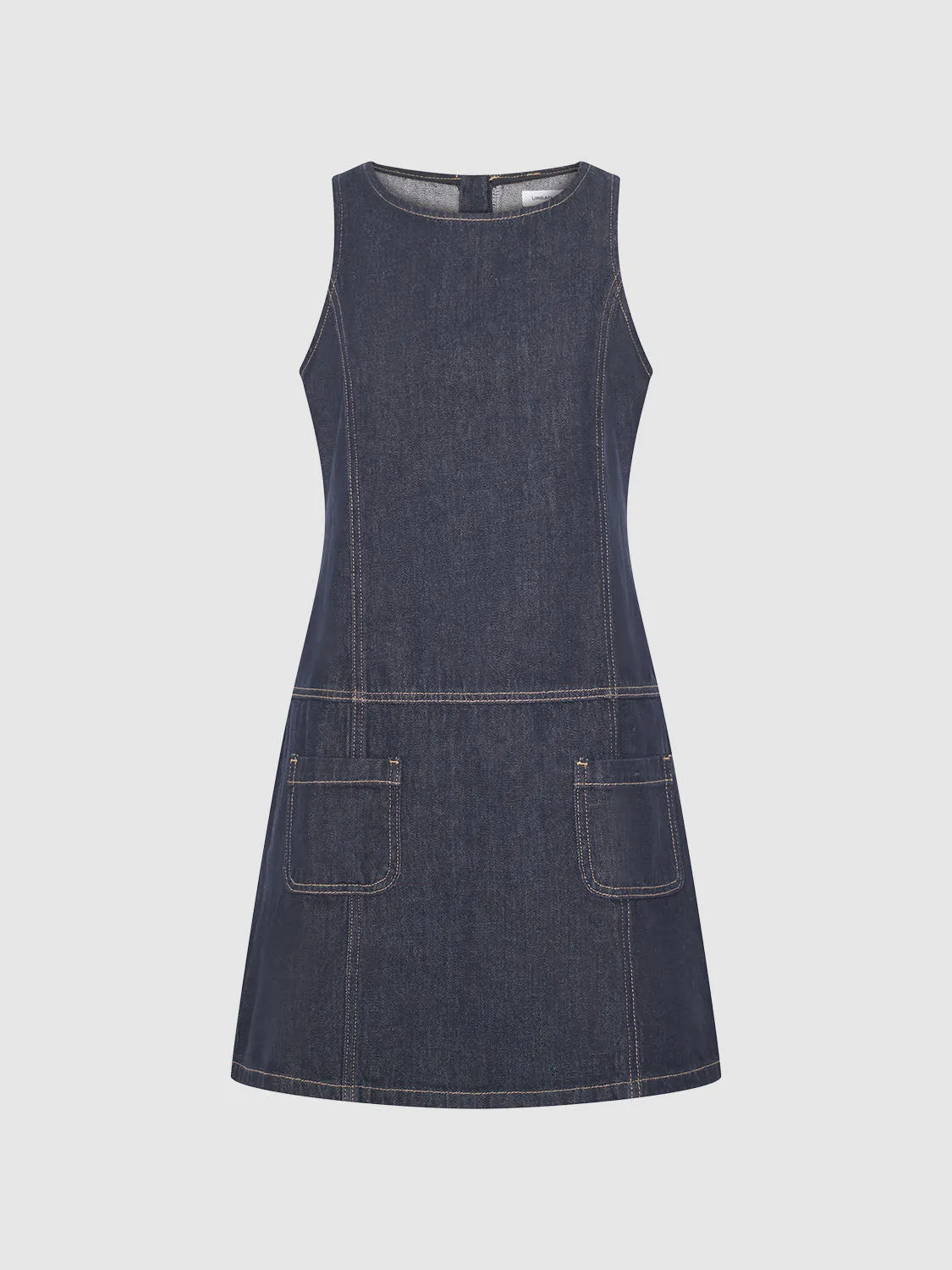 Sleeveless Denim Dresses