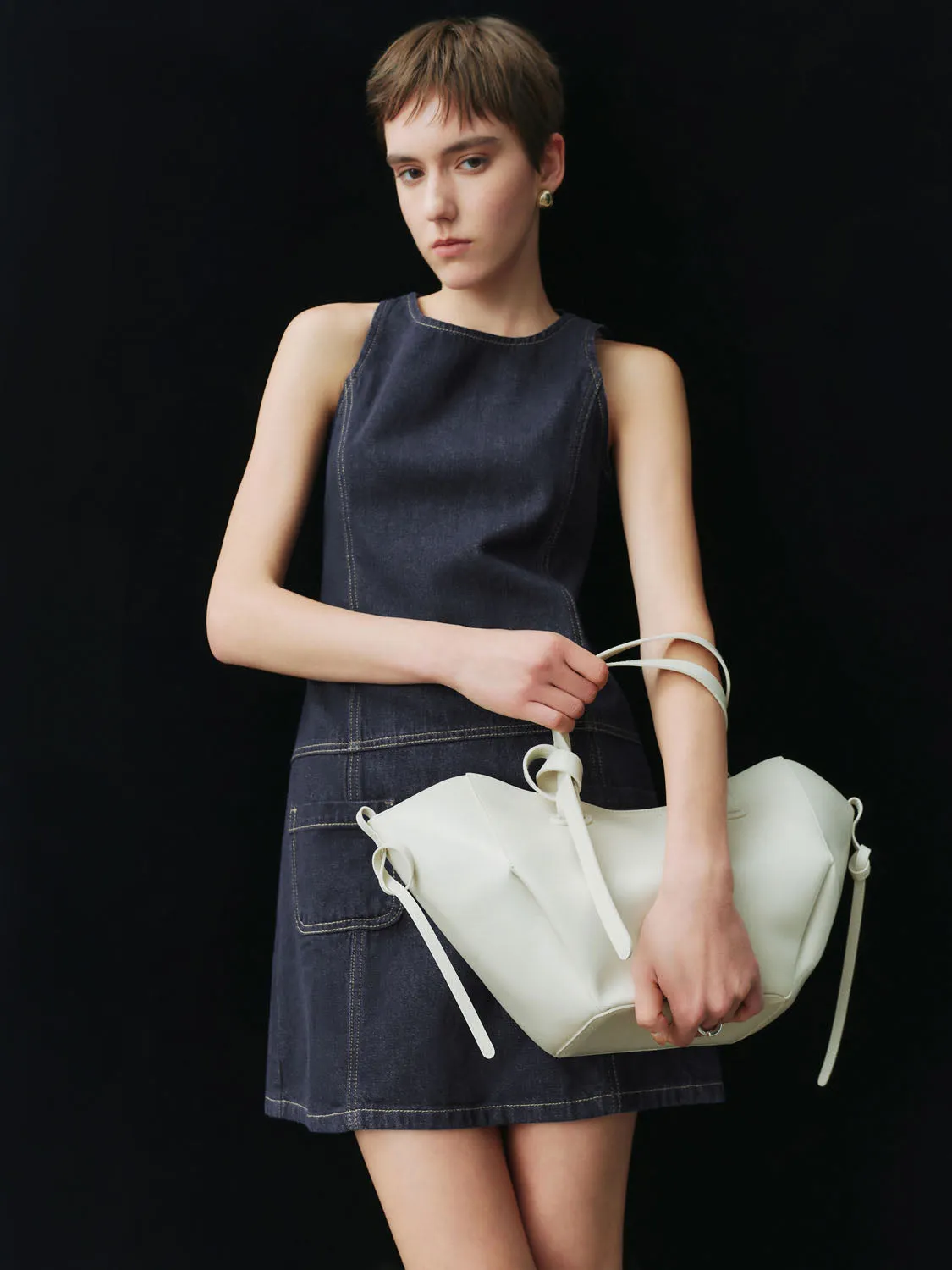 Sleeveless Denim Dresses