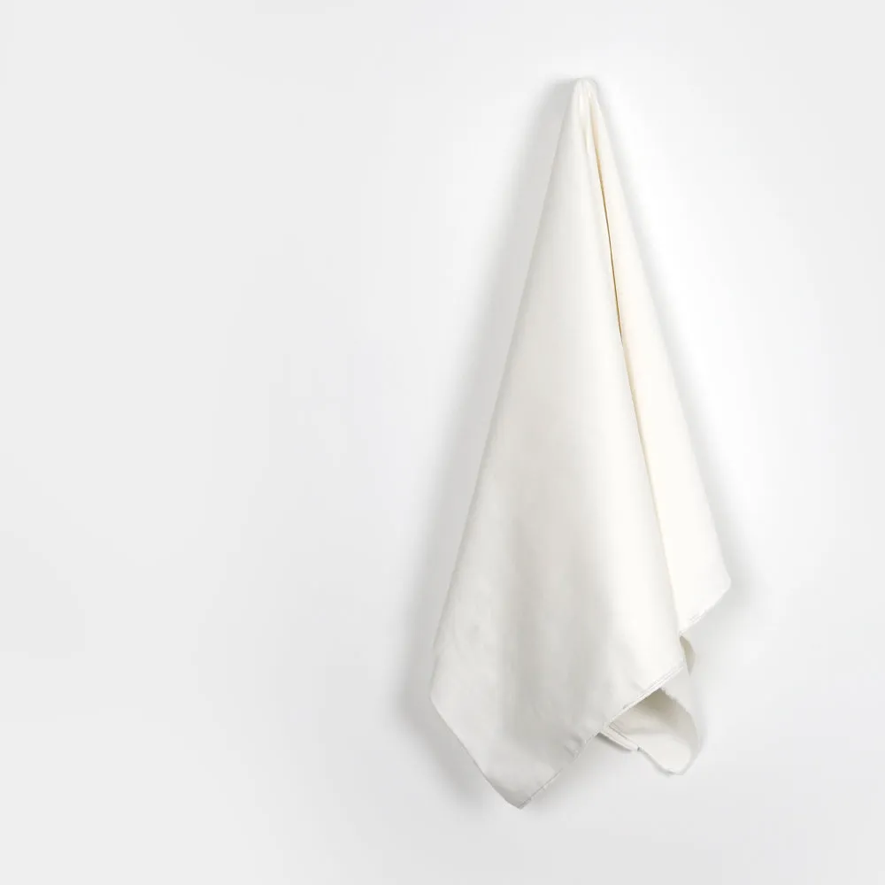 Slubby Stretch Cotton Twill - Ivory