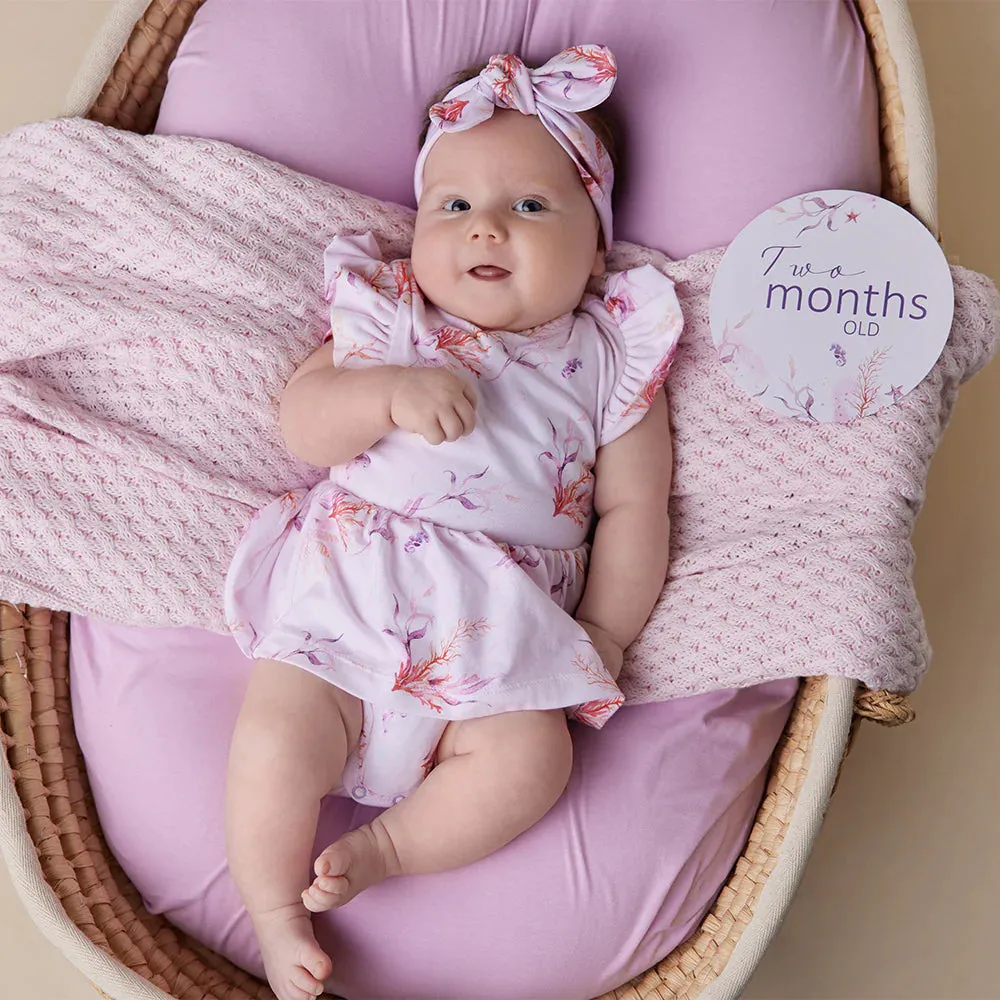 Snuggle Hunny Kids - Organic Dress | Coral