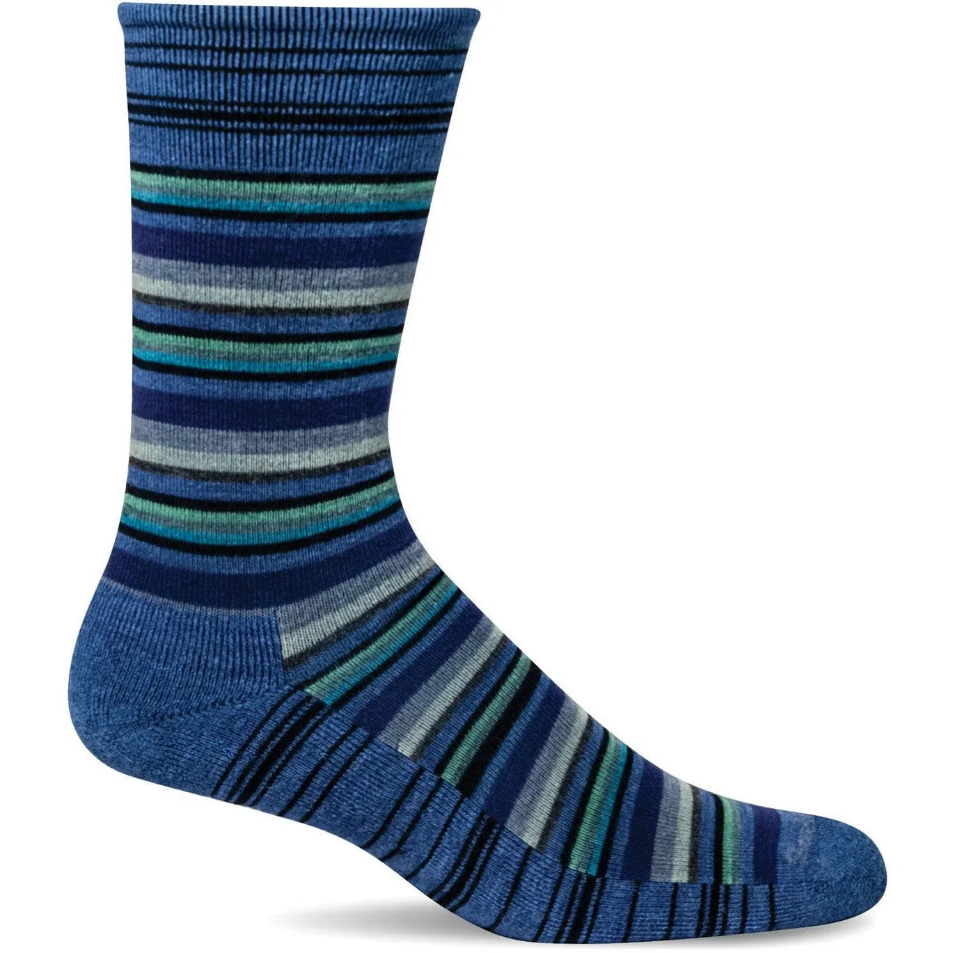 Sockwell Mens Fiesta Essential Comfort Crew Socks