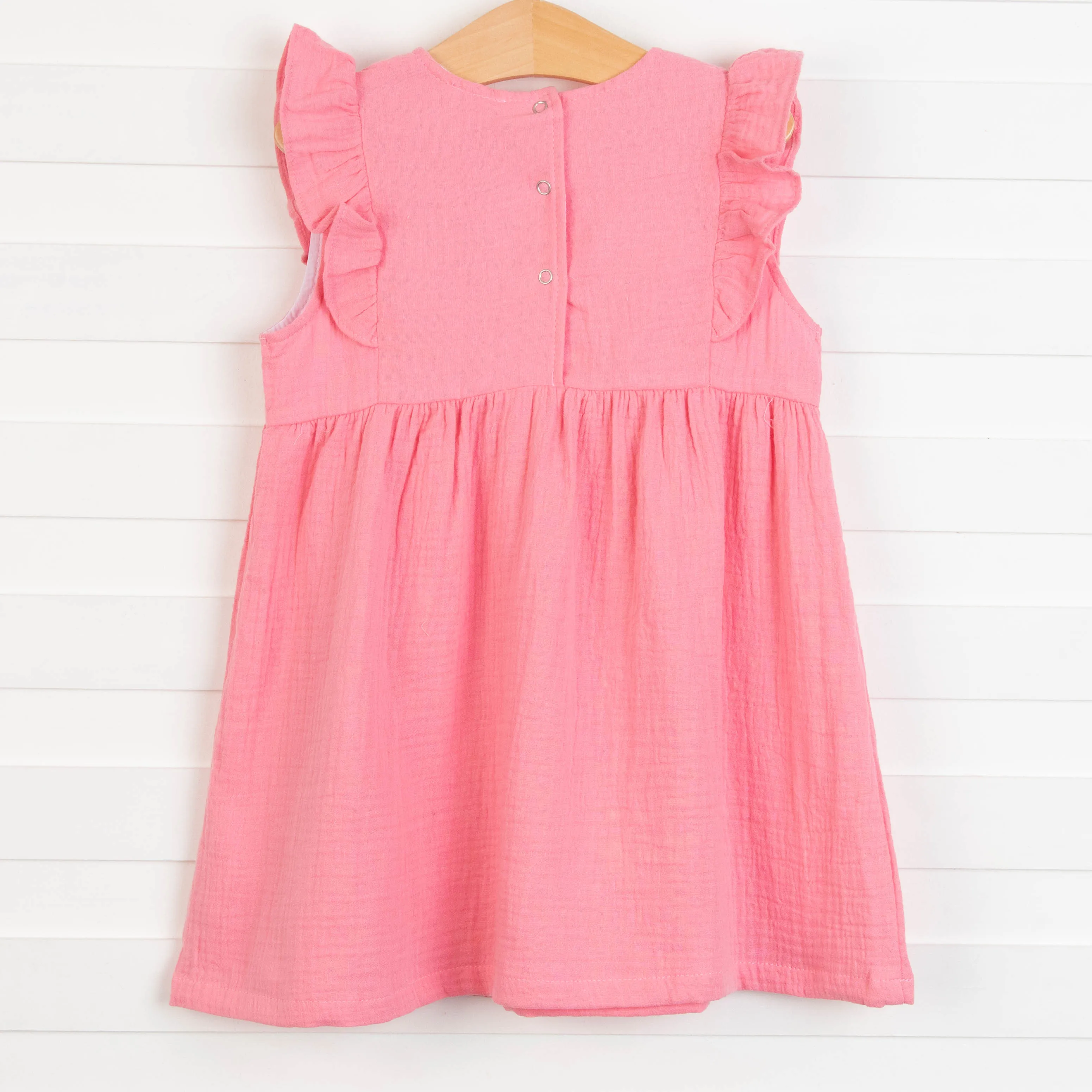 Stella Muslin Dress, Pink