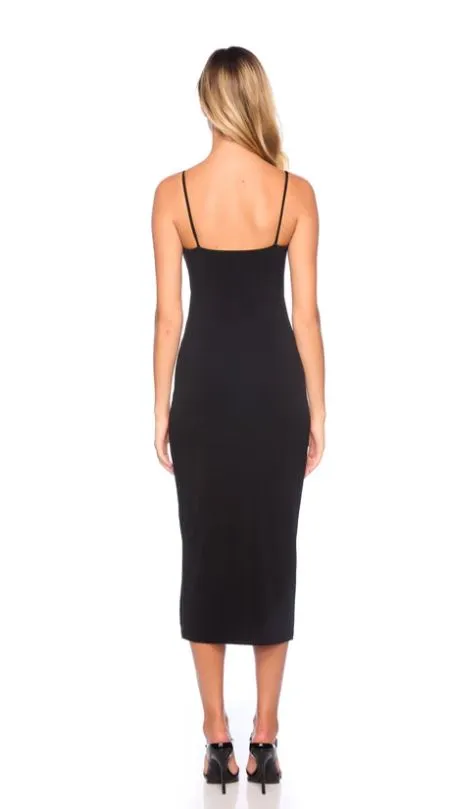 Strappy Slit Dress