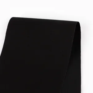 Stretch Cotton / Nylon Sateen - Black