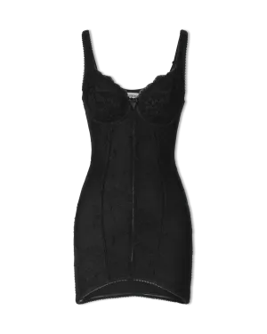 Stretch Lace Lingerie Mini Dress