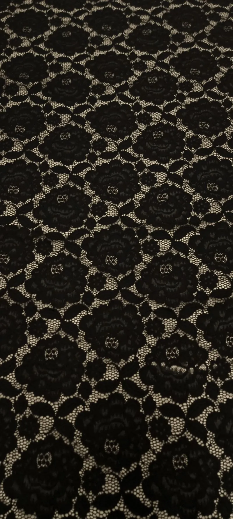 Stretch Lace Promenade Black