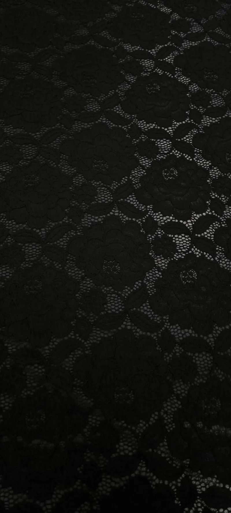 Stretch Lace Promenade Black