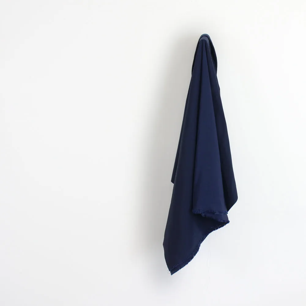 Stretch Ottoman - Navy (remnant)