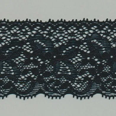 Stretch Trimming Lace #50 Black