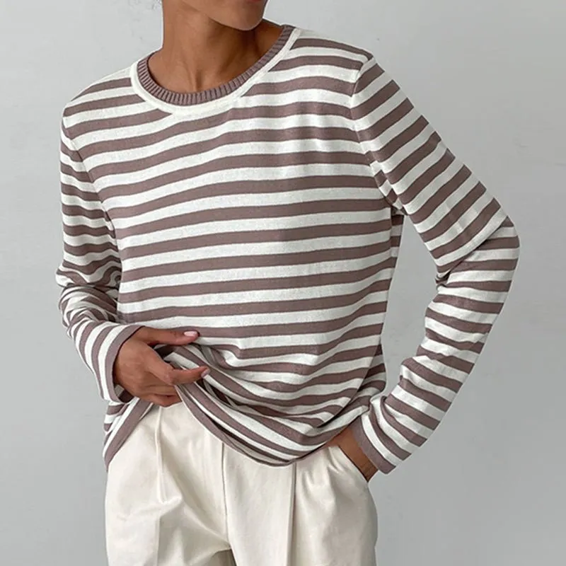 Stylish and Chic Striped Sweater for Women