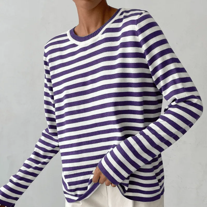 Stylish and Chic Striped Sweater for Women